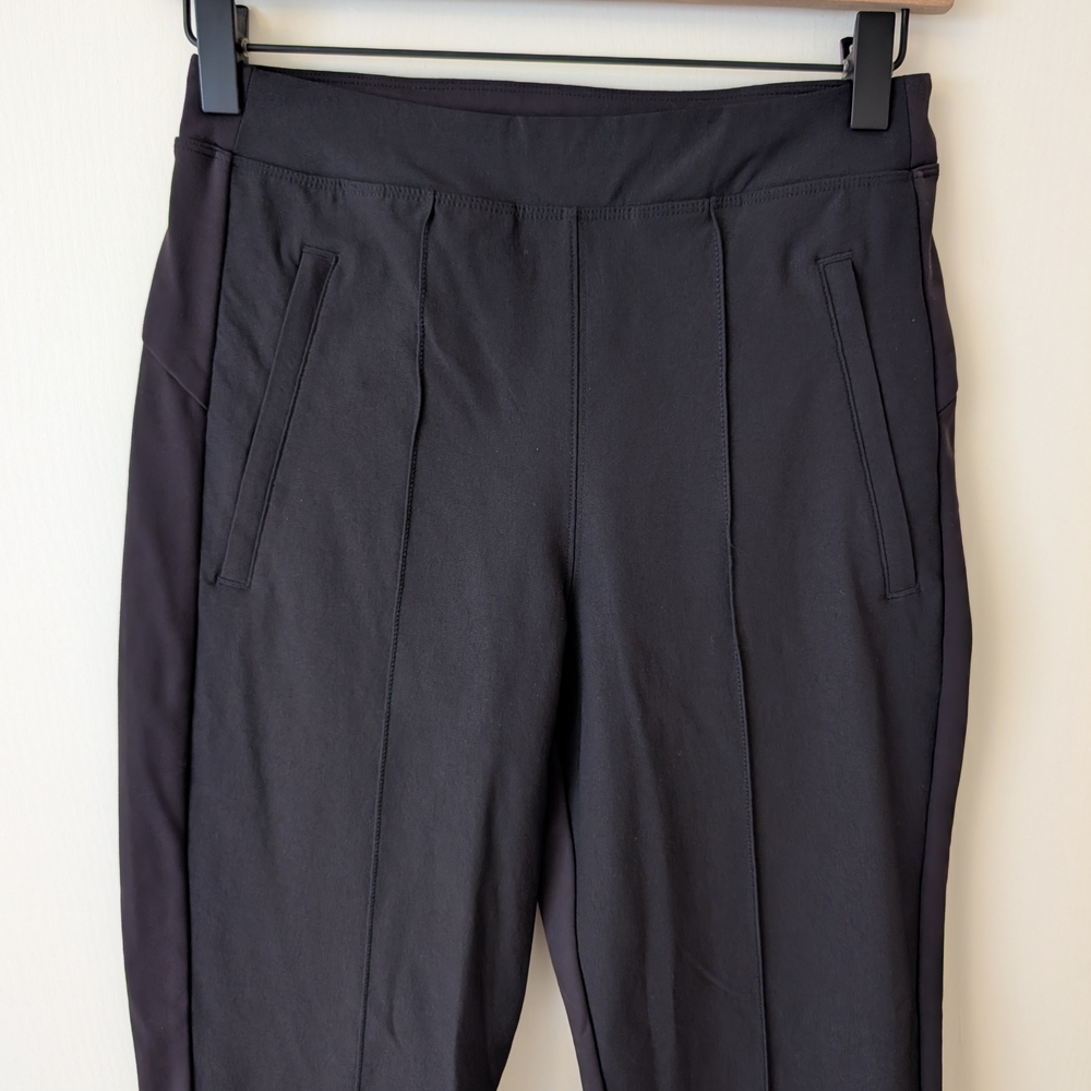 Athleta Womens 2 Black Athletic Pants Activewear Athleisure Sportswear Workout - Picture 3 of 8